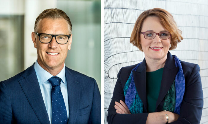 Porträttbild på Magnus Montan och Anna-Karin Jatko