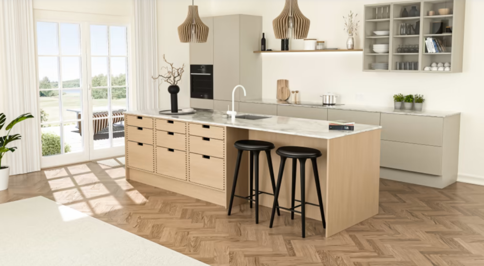 Bild på kök från Electrolux