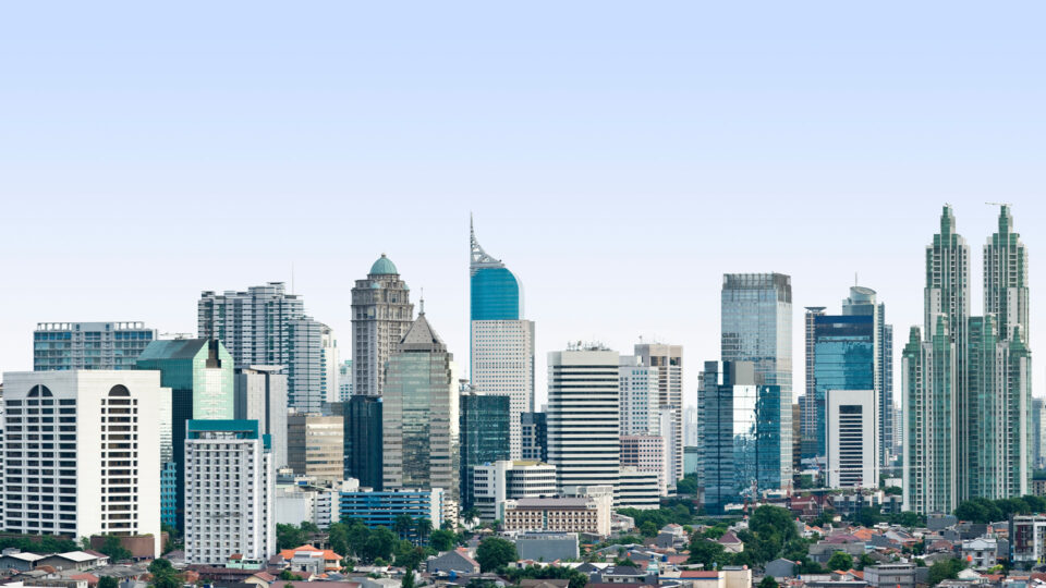 Jakartas skyline.