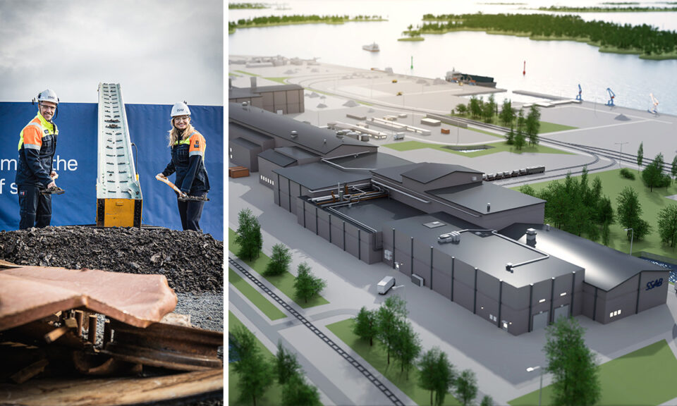 SSAB:s kommande ministålverk i Luleå.