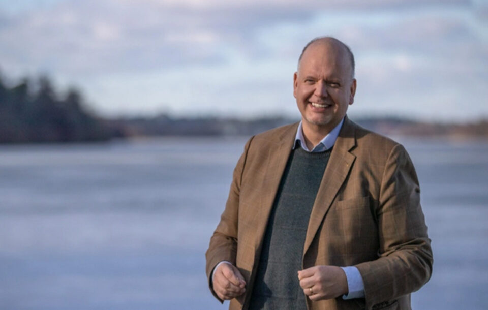 Porträttbild på Pär Larshans, hållbarhetschef för Ragn-Sells.